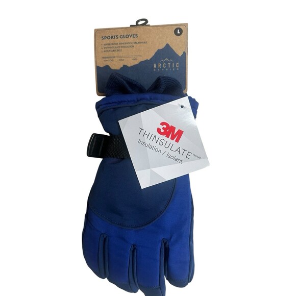 Arctic Barrier Waterproof  Windproof Breathable 3M Thinsulate Men’s Large Gloves - Picture 1 of 3